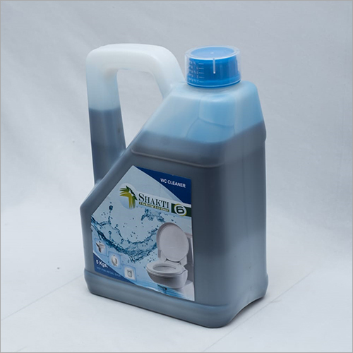 Bathroom Cleaner - Dark Blue Liquid, 5 Kg Jar | Highly Effective Formula, Thick Solution, In-built Disinfectants, Citrus Odour