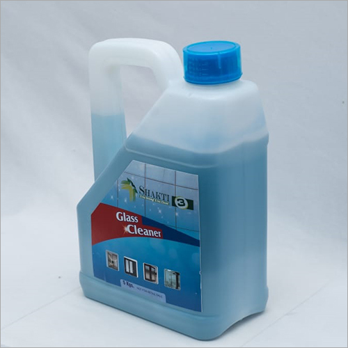 Commercial Glass Cleaner - Clear Blue Liquid, Ph 10.812, 0.996 G/ml | Streak-free Shine, Removes Dirt, Grease, Stains On Various Surfaces