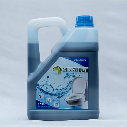 Bathroom Cleaner - Dark Blue Liquid, 5 Kg Jar | Highly Effective Formula, Thick Solution, In-built Disinfectants, Citrus Odour