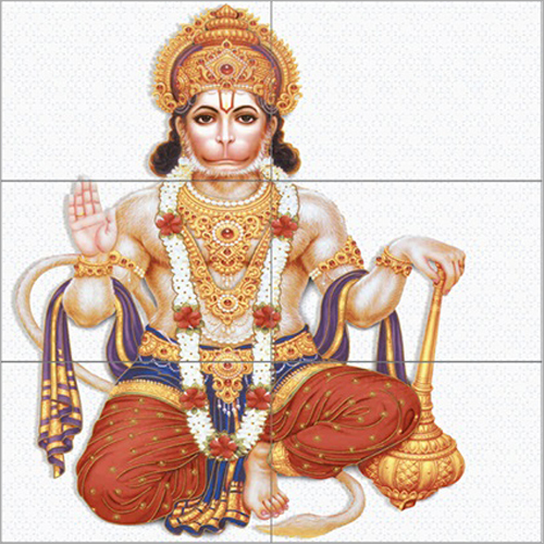 Hanuman Wall Tile