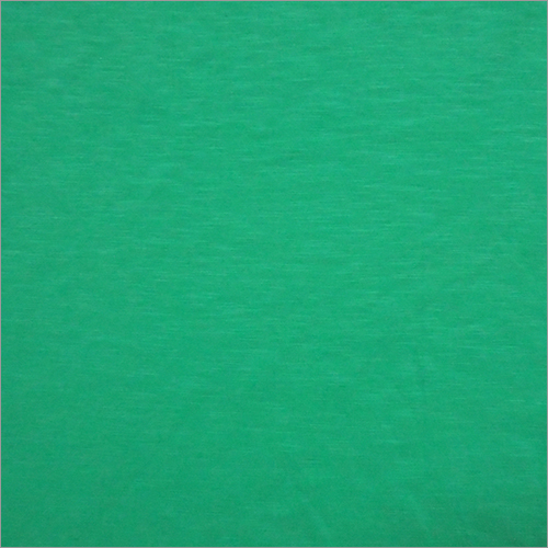 Warm Green Knitted Solid Fabric