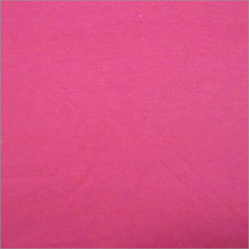 Washable Pink Knitted Solid Fabric