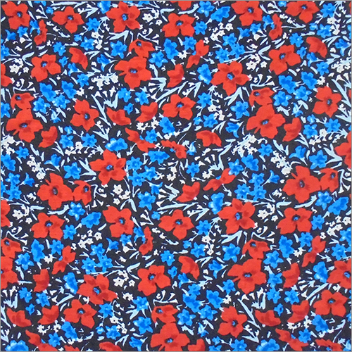 Modern Custom Mosscrepe Print Polyester Fabric - 140 x 190 cm, Multi Color | Warm, Washable, 100-200 Grams Weight