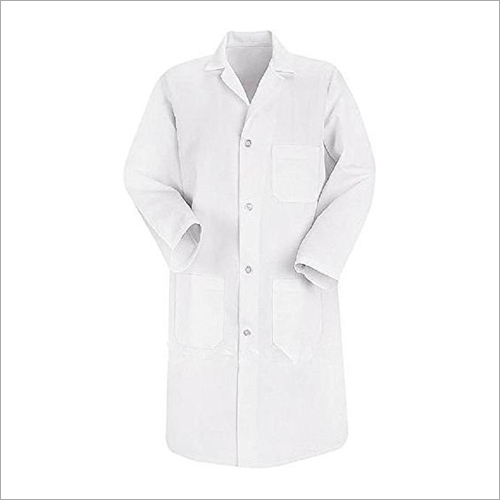 Doctor Coat - Cotton, All Sizes, White | Modern Style, Breathable, Washable, Full Sleeves, Uniform for Male in All Seasons