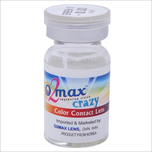 Crazy Color Contact Lens Green - 3 Tone