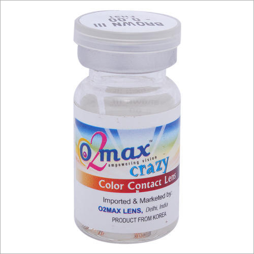 Crazy Color Contact Lens Brown - 3 Tone