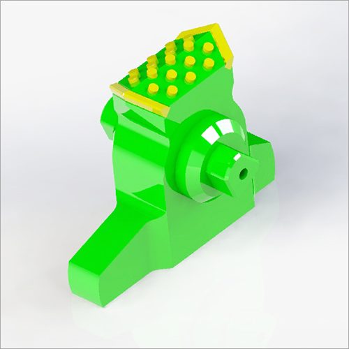 Hydraulic Ripper - Aluminium Construction, Green Finish | Manual Operation, New Condition, Normal CNC Functionality