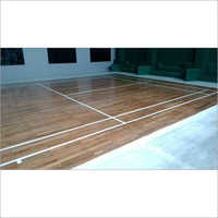 Badminton Court Teak Wooden Flooring