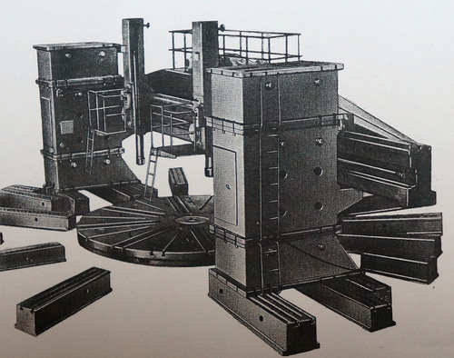 Vertical lathe KU-208