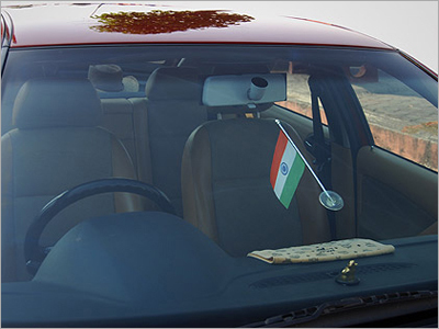 डैश बोर्ड कार ध्वज