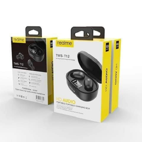 Tws T12 Earbuds Bluetooth Headset Body Material: Abs