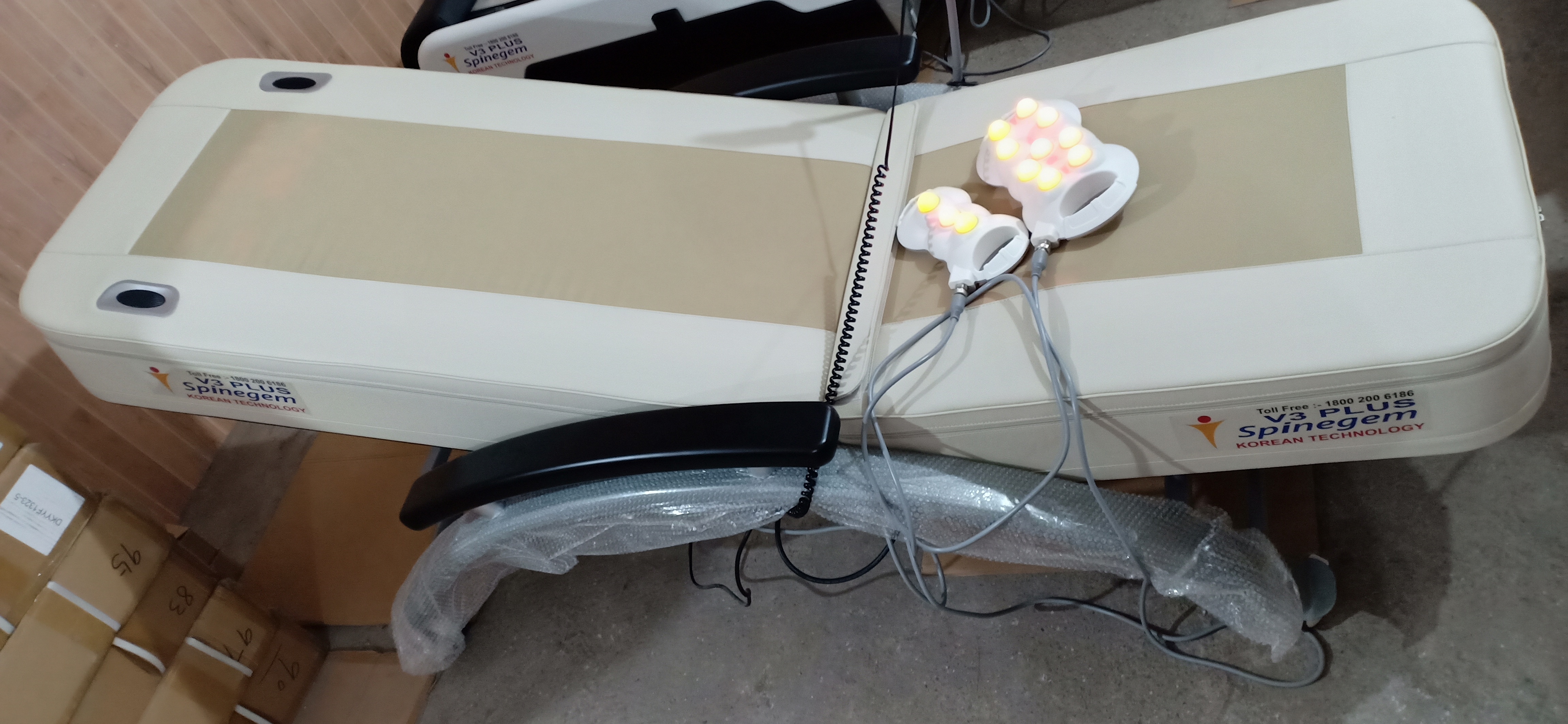 Thermal Massager Bed Electricity Consumption: 220-350 Watt (W)