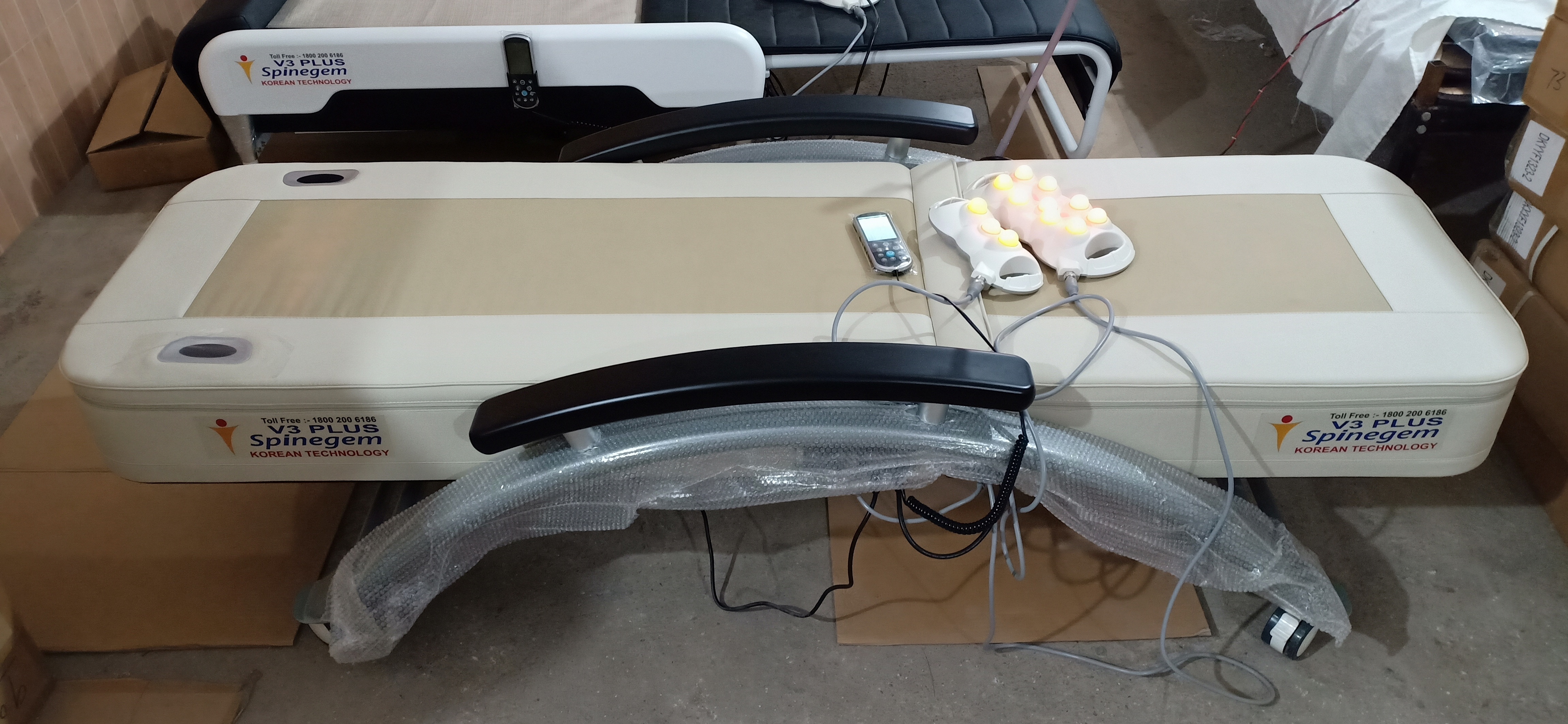 Thermal Massager Bed Electricity Consumption: 220-350 Watt (W)