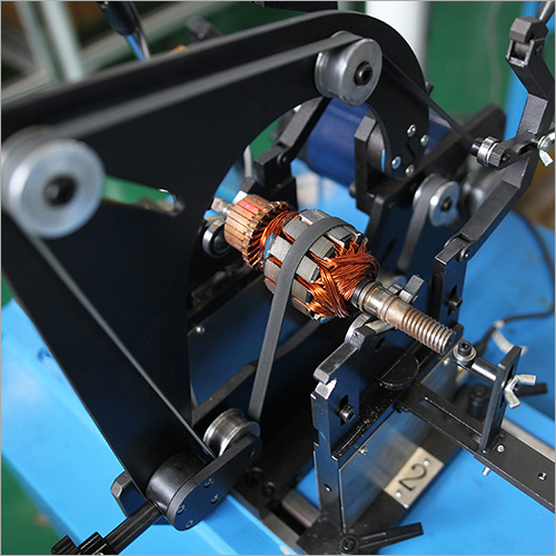 Manual Combing Roller Belt Drive Balancing Machine