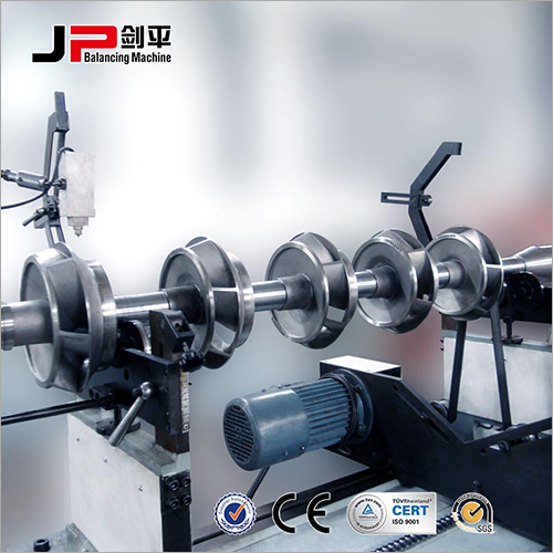 Motor Rotor Belt Drive Balancing Machine