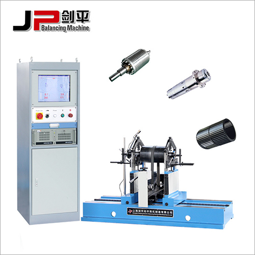 Motor Rotor Belt Drive Balancing Machine