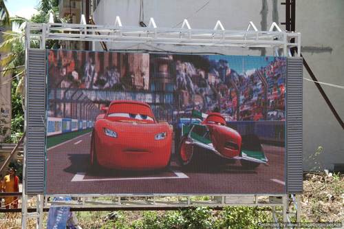 Red Led Advertising Display Board
