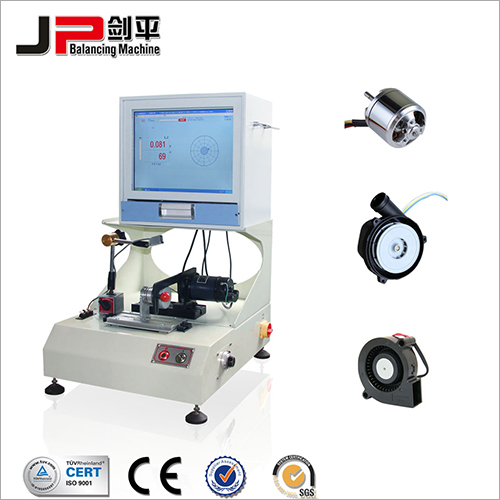 Manual Micro Motor Armature, External Rotor Motor Fan Soft Bearing Balancing Machine