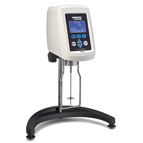 Viscometer Dv1 - White | Multi-speed Viscosity And Temperature Measurement, Pc Data Transfer, Multiple Language Support, Versatile Applications