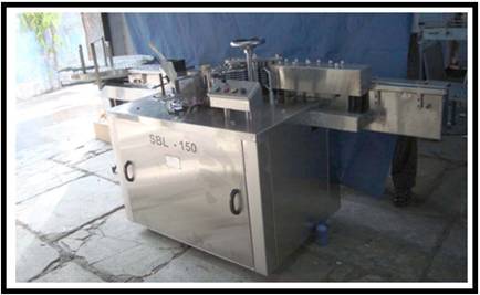 Automatic Wet Glue Labeling Machine Capacity: 10 Ml To 1000 Ml Kg/hr