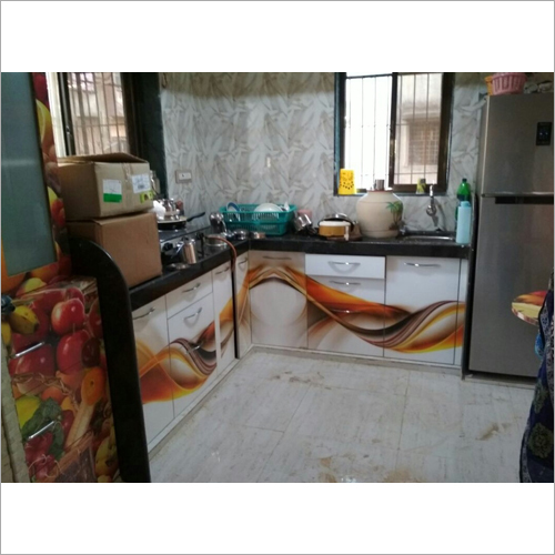 यू शेप मॉड्यूलर किचन