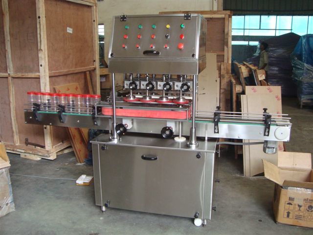 Automatic Linear Screw Capping Machine Capacity: 10 Ml To 1000 Ml