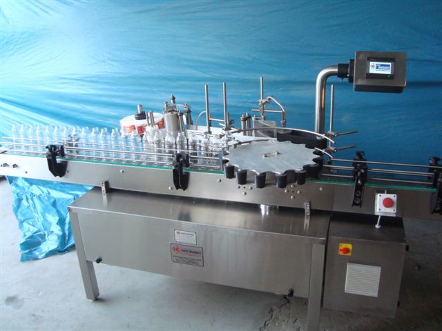 Automatic Rotary Sticker Labeling Machine Capacity: 60-120 Bpm Kg/hr
