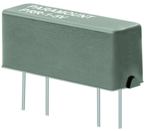 REED RELAYS - 5 VDC, 500 Ohm, PCB Solderable Type | High Power Electromagnetic Relay, Grey Color, Industrial Usage