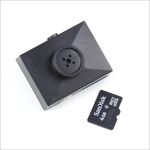 Hidden Spy Button Camera