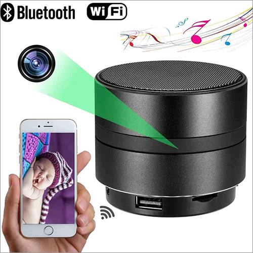 1080p Wifi Spy Camera Bluetooth Speaker