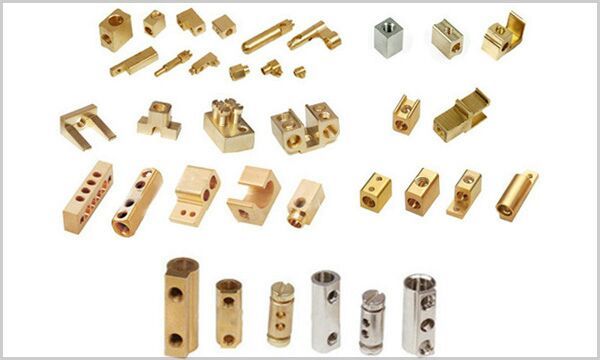 Turning Brass Electrical Parts