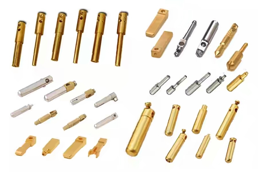 Turning Brass Electrical Parts