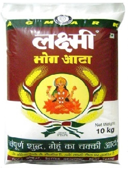 Laxmi Bhog Atta Pack Stand Up Pouch