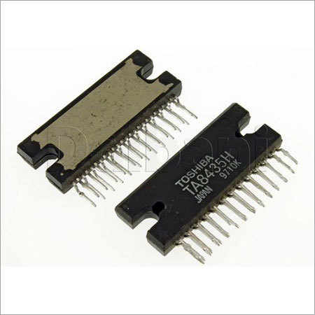 Linear Integrated Circuit - Silicon, Compact Size, Black | Improved Operating Speeds, Light Weight, Functional Electrical Test, Metal Pins for Connection