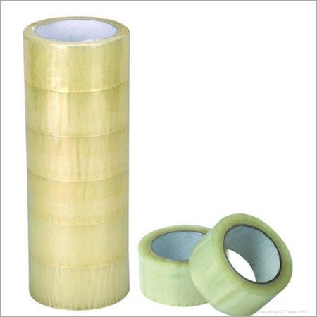 BOPP Self Adhesive Tape - 65` Length, White Color | Water Activated, Thickness Range 35 to 90