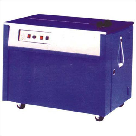 Semi Automatic Box Strapping Machine - Stainless Steel Design | Efficient Packing Solution for Versatile Applications