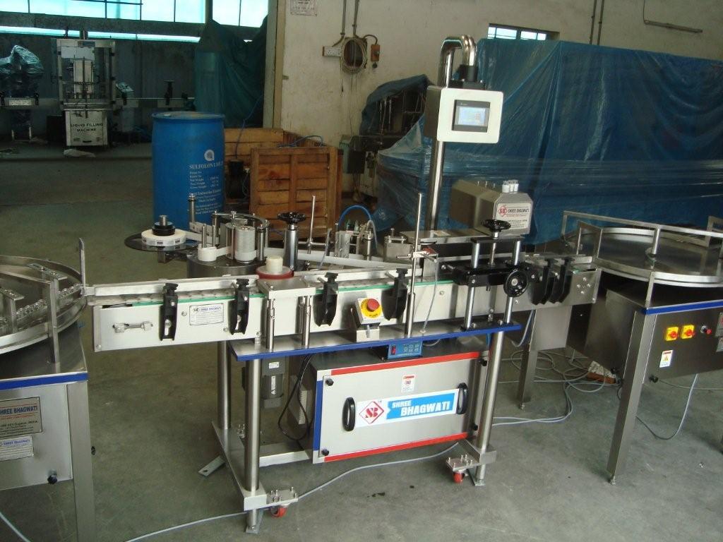 Automatic Vial Labeling Machine Capacity: 60-120 Bpm Kg/hr