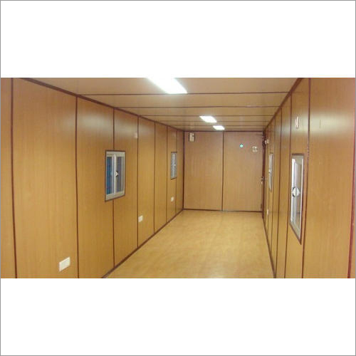 Portable Office Container - Steel Material, 10-25 mm Wall Thickness | Modular Design, Easily Assembled, Double Glazed Windows, Insulated Roof, Pre-Wired Electrical System