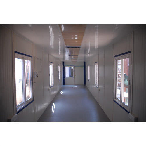 Prefabricated Portable Container - Steel Structure, Various Dimensions | Double-Glazed Windows, Pre-Wired Electrical System, Vinyl Flooring, Modular Design