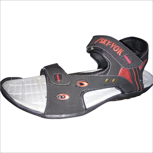 ग्रीन ब्राउन ब्लू मेन्स ट्रेंडी सैंडल