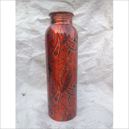 प्रिंटेड कॉपर बोतलें