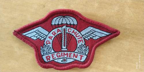 सैन्य बुने हुए लेबल