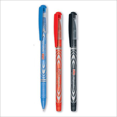 Majestic Ball Pen - Plastic Body, 0.6mm/0.7mm/1mm Tip Sizes | Customizable Packing Options