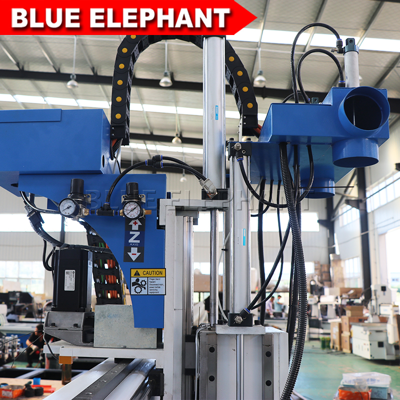 Vacuum Cleaning System Blueelephant Heavy Duty Wood Engraving Equipment 1530 Cnc Router Machine Price