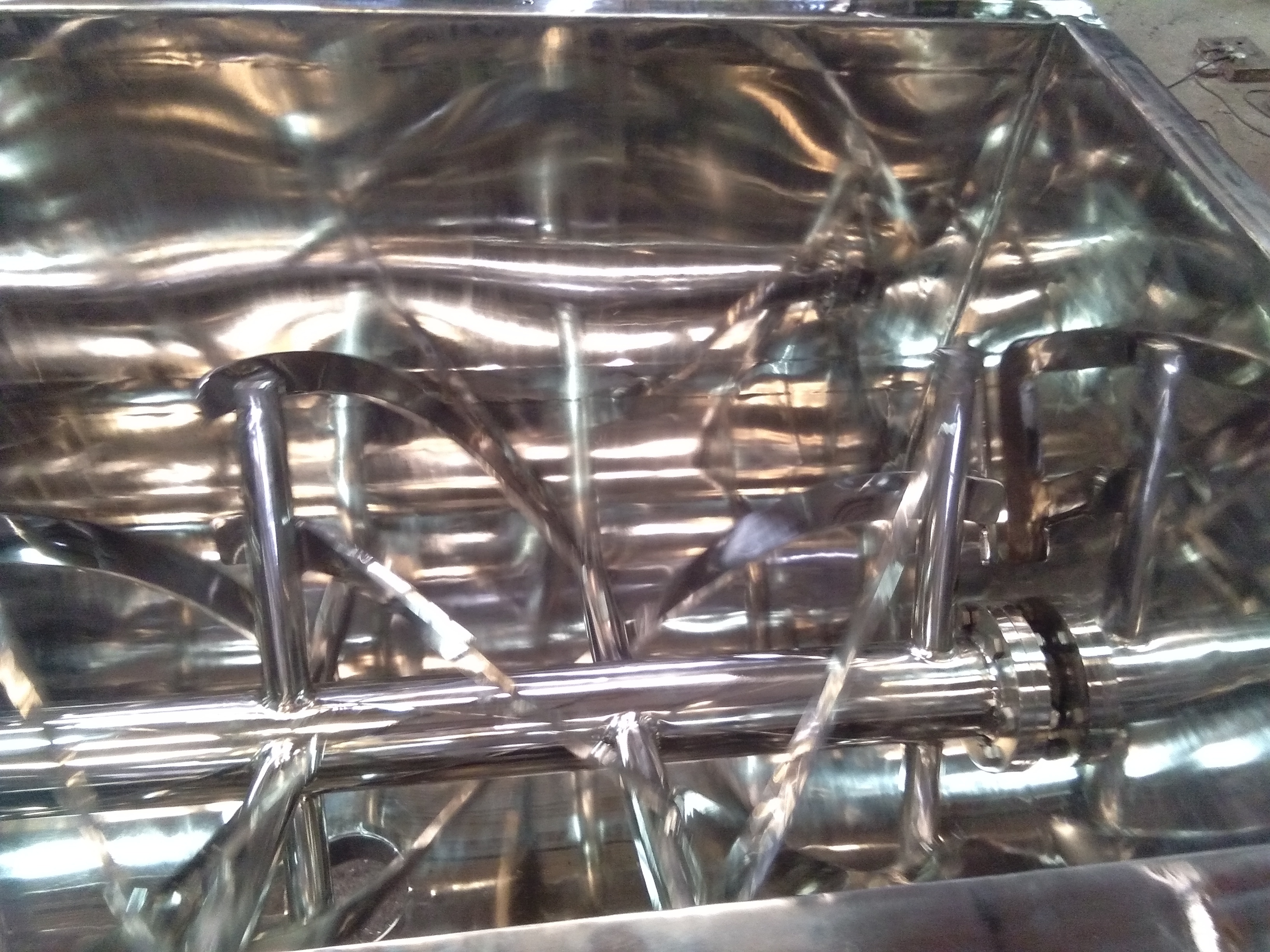 Ribbon Blender - Stainless Steel Construction, 50l To 15000l Capacity | Automated Mixing With Plc Control, High Shear Mixing, Triple Mixing Action, Hygienic And Cgmp Compliant