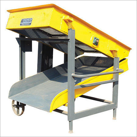Yellow Vibratory Sand Screening Machine