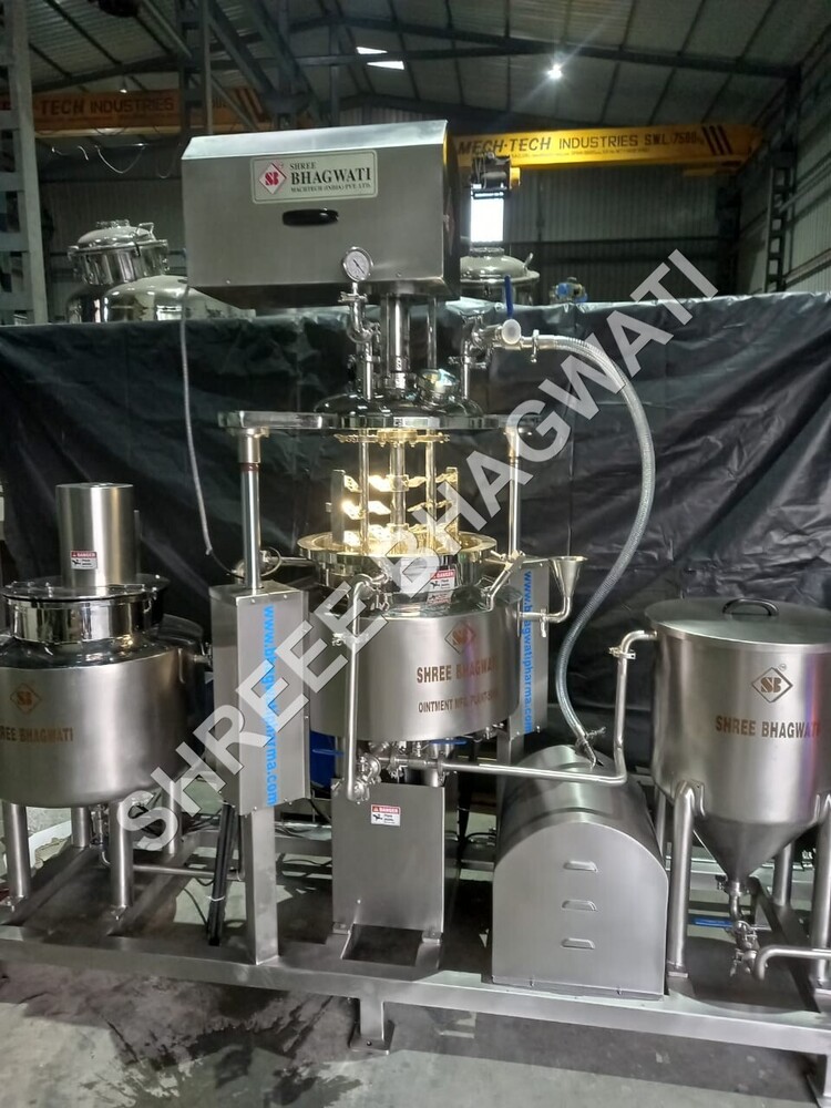 क्रीम/लोशन मैन्युफैक्चरिंग प्लांट