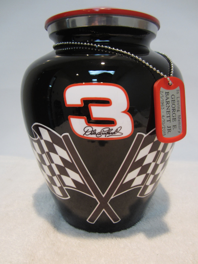 Black Sport Freedom Fighter Cremation Urn