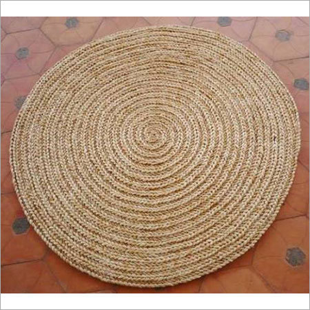 Decorative Round Jute Rug