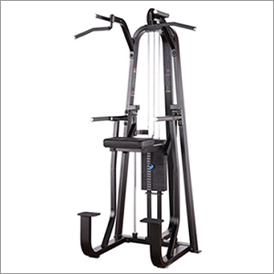 Assisted Chin Up Dips Machine - Adjustable Design, Black Seat Color | Commercial Use, Muscle Gain, 1 Year Warranty, Tone Up Muscle